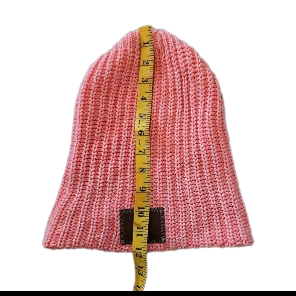 Love Your Melon Pink Knit Cute And Cozy Warm Winter Beanie